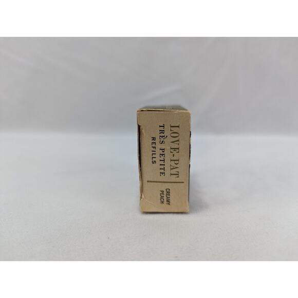 Vintage Revlon Love-Pat Tres Petite Refills Creamy Peach New Sealed - Picture 11 of 12